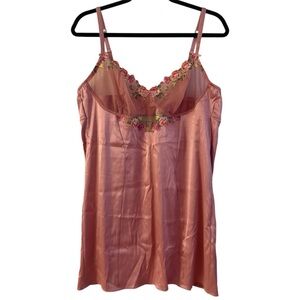 Victoria's Secret Pink Lace Lingerie with Floral Details